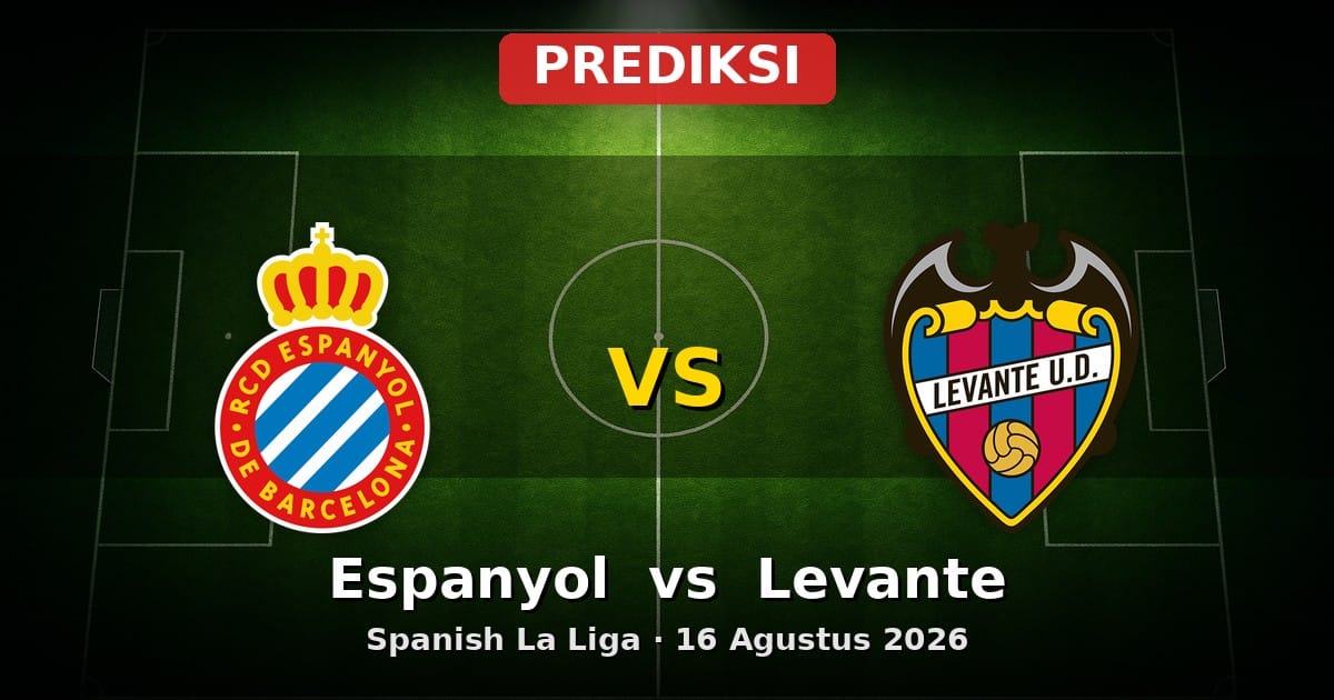 Prediksi Espanyol vs Levante La Liga 16 Agustus 2026: Duel Pembuka Musim