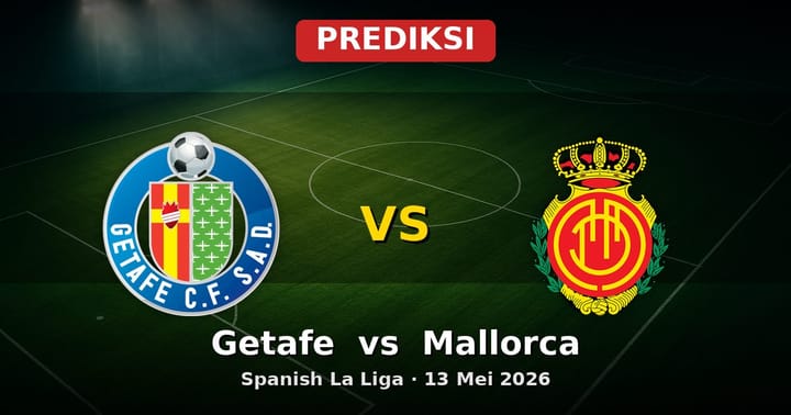 Prediksi Getafe vs Mallorca La Liga 13 Mei 2026: Duel Penting di Pekan Akhir