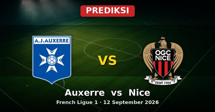 Prediksi Auxerre vs Nice Ligue 1 12 September 2026: Duel Krusial Pekan Ini
